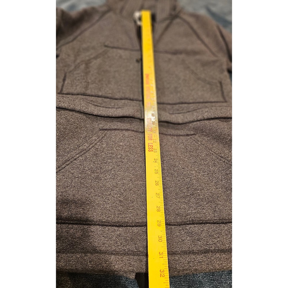 Lululemon Long & Short of It Hooded Convertible Cropped Long Jacket Women's 8 - Picture 5 of 8
